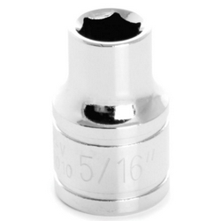 SOCKET SAE 3/8"DR 6PT 5/16"
