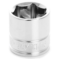 SOCKET SAE 3/8"DR 6PT 13/16"