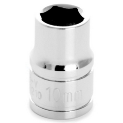 SOCKET METRIC 3/8"DR 6PT 10MM