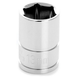 SOCKET METRIC 3/8"DR 6PT 13MM