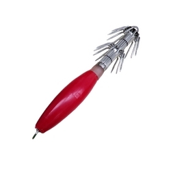 SQUID JIG RED 5"