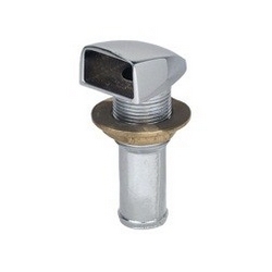 GAS TANK VENT CHR BRZ 5/8" HOSE