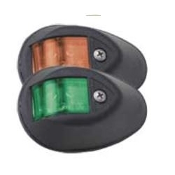 SIDE LIGHT LED BLACK 12V (D)