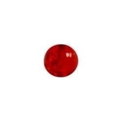 ROUND BEADS RUBY #6 (36/PK)