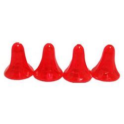 T-BEADS FLUORESCENT RED (18/PK)