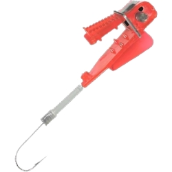 E-ROTARY HEAD RED RIGGED W/HOOK