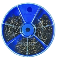 DIAL BOX ASST. BAITHOLDER HOOKS