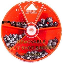 SPLIT-SHOT SINKER SELECTOR 124PC