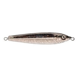 LASER MINNOW SILVER/BLACK 4oz