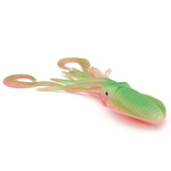 TWIN TAIL SQUID GR PGL GLITTR 7"