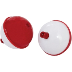SNAP FLOAT RED/WHITE 1-3/4" 2/PK