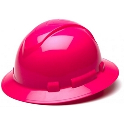 FULL BRIM HARD HAT HI-VIS PINK