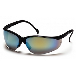 VENTURE II GLASSES BK/GLD MIRROR