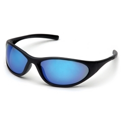 ZONE II GLASSES BLK/ICE BL MIRR
