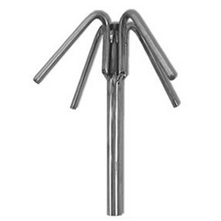 GRAPPLE HOOK STAINLESS STEEL 2#