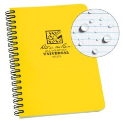 NOTEBOOK UNIV. 4-7/8" X 7" YL