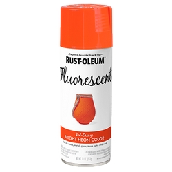 SPRAY PAINT FL. RED/ORANGE 11oz