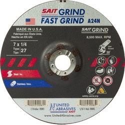 WHEEL T27 FASTCUT 4-1/2"