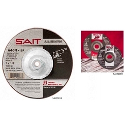 WHEEL T27 ALUM GRIND 1/4"x7"