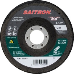 SAITRON GRINDING DISC 4-1/2"16GR