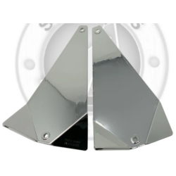 FLASHER MIRROR DIPPED 8"