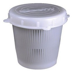 VENTED BAIT JAR WHITE 1/2L