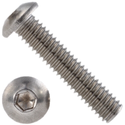 10-24x1-1/2" SS BUT HD CAP SCREW