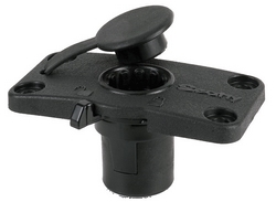 FLUSH DECK MOUNT BLK LOCKING