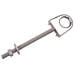 BOW EYE CHROME ZINC 3/8"