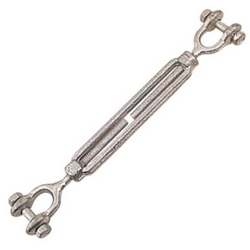 TURNBUCKLE JAW/JAW GALV 3/8"