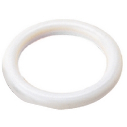RING NYLON WHITE 3/8"x2"