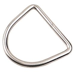 D-RING SS 1/4"x1-1/2"
