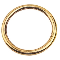 ROUND RING BRONZE 3/16"x1-1/16"