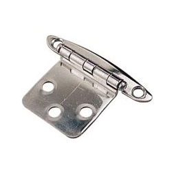 FLSH MNT CONCEALED HINGE SS 2/PK