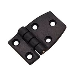 SHORT SIDE DOOR HINGE NYLON BLK