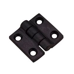 BUTT HINGE NYLON BK 1-1/2" (2PK)
