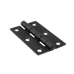 BUTT HINGE DAMP PVD BLK 2"x3"