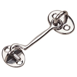 DOOR HOOK CHR BRASS 2-3/4"