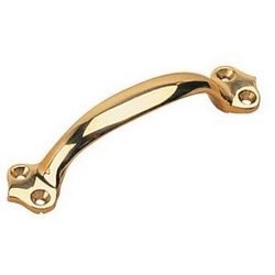 DLX LIFT HANDLE BRASS 6"