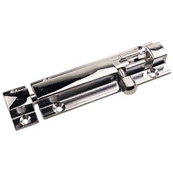 BARREL BOLT CHR BRS 2-1/2"