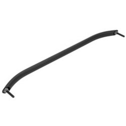 HANDRAIL STUD MT 304SS BLK 24"