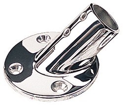 SS ROUND BASE 45D 7/8"