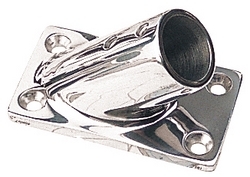 SS RECTANGULAR BASE 45D 7/8"