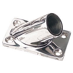 SS RECTANGULAR BASE 45D 1"