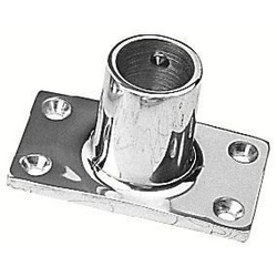 SS RECTANGULAR BASE 90D 1"