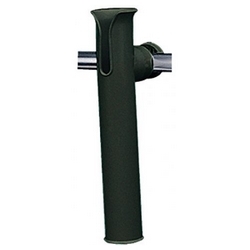 ROD HOLDER, RAIL MOUNT BLK POLY