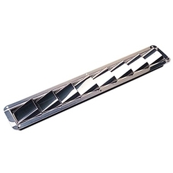 LOUVERED VENT SS 15-1/4"