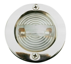 TRANSOM LIGHT ROUND SS
