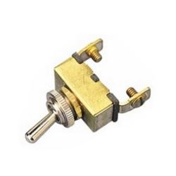 TOGGLE SWITCH ON/OFF BRASS