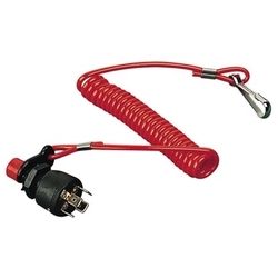 UNIV KILL SWITCH W/LANYARD 7/16"